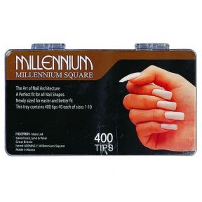 Millennium Square Nail Tips 400